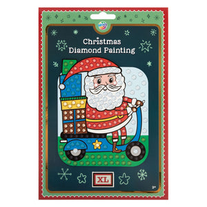 Creative craft group diamond painting kerstmis xl steentjes - a5