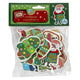 Creative craft group foam stickers kerstmis - 25st.