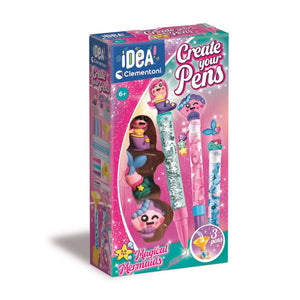 Clementoni idea maak je eigen pennen - magical mermaids