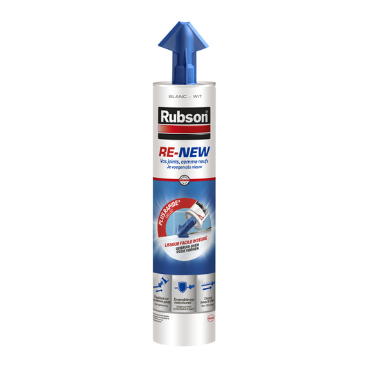 Rubson 1064689 - renew koker wit 280ml | 6 stuks