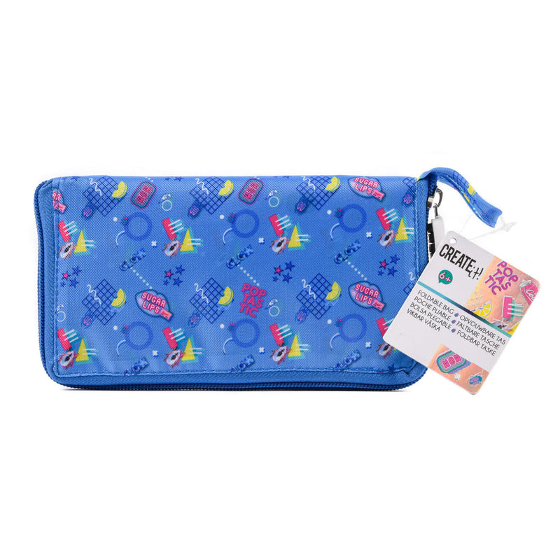 Load image into Gallery viewer, Create it! poptastic opvouwbare shopper - blauw
