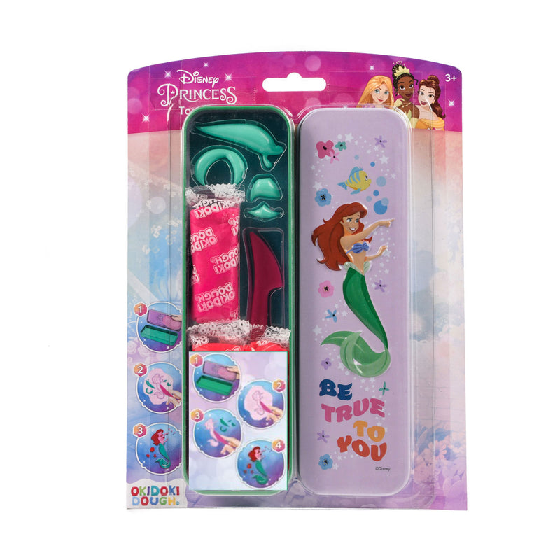 Load image into Gallery viewer, Canenco disney princess okidoki klei bewaarblik 3d met accessoires
