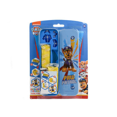 Canenco paw patrol chase okidoki klei in 3d tin bakje