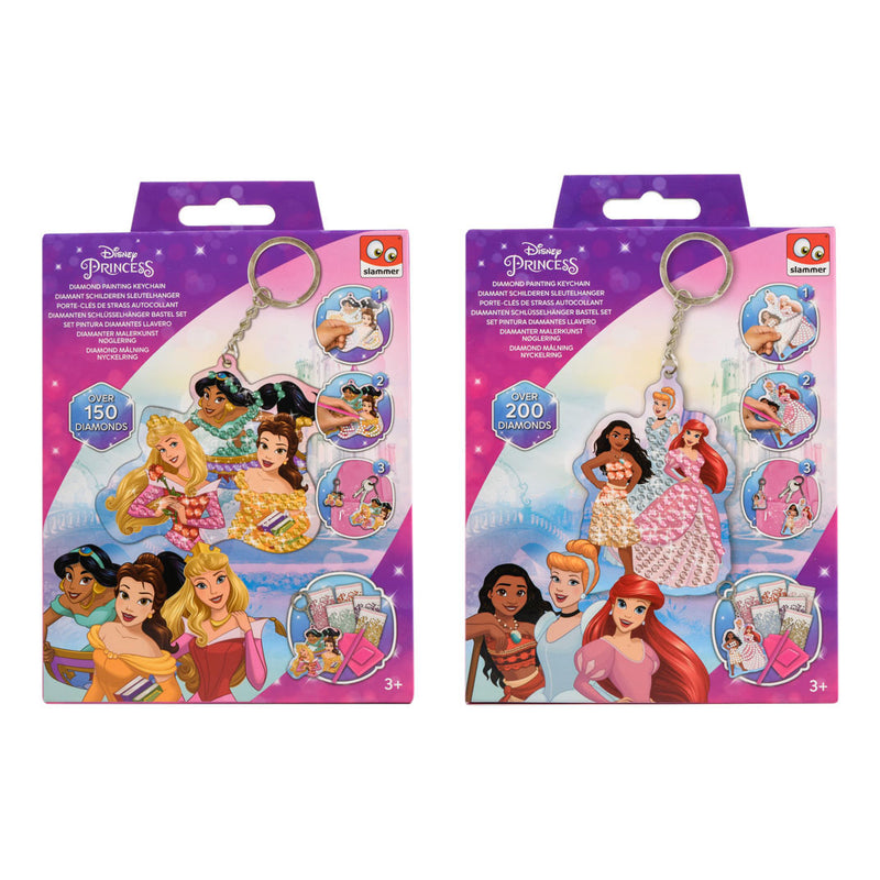 Load image into Gallery viewer, Canenco disney princess diamond painting sleutelhanger
