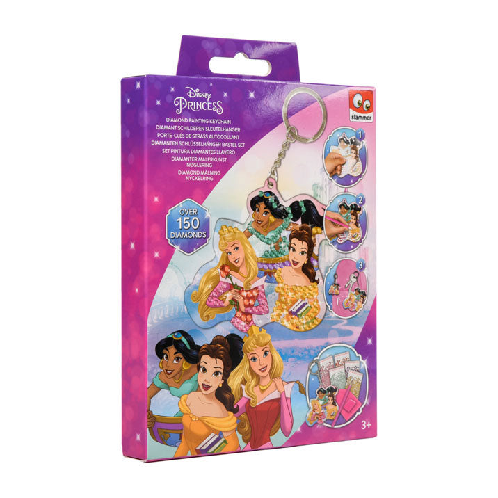 Load image into Gallery viewer, Canenco disney princess diamond painting sleutelhanger
