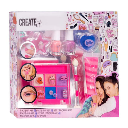 Create it! beauty make-upset roze lila