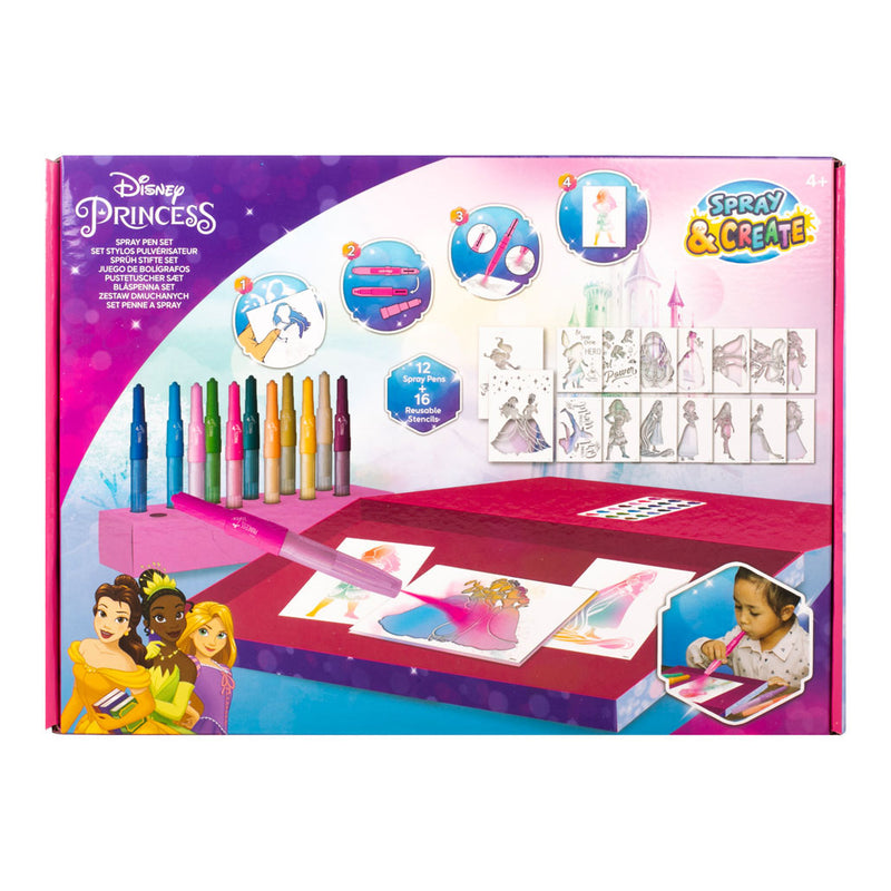 Load image into Gallery viewer, Canenco disney princess blaaspennen set deluxe
