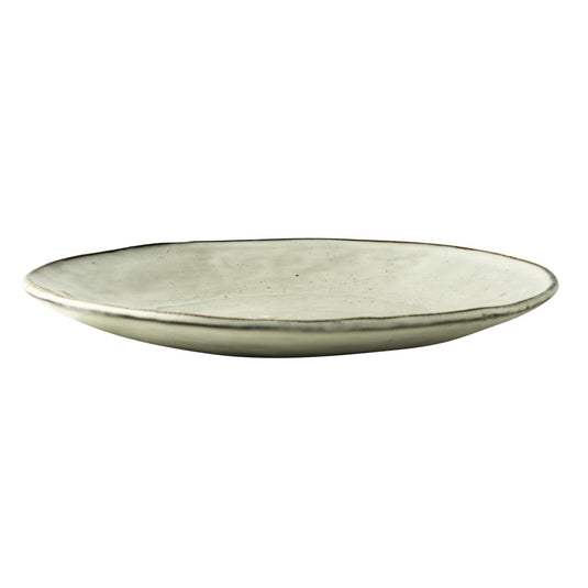 Dutch rose organic bord ø26,5cm creme doos a 4 stuks
