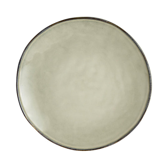 Dutch rose organic bord ø26,5cm creme doos a 4 stuks