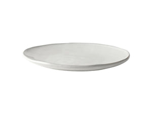 Dutch rose organic bord 26,5cm wit 4st