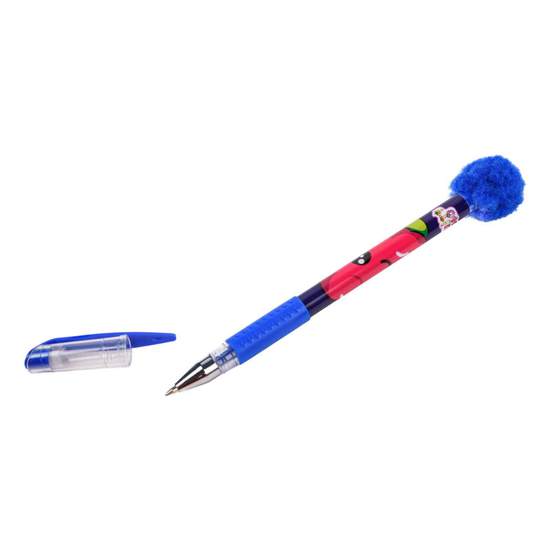 Load image into Gallery viewer, Fruity Squad PomPom Gelpennen met Geur, 12st.
