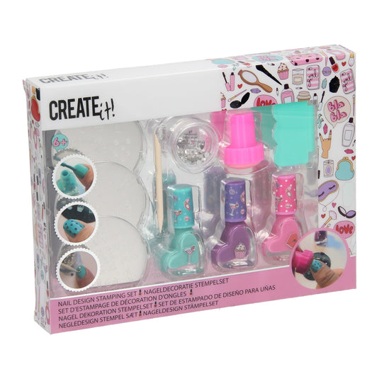 Create it! beauty nageldecoratie stempelset