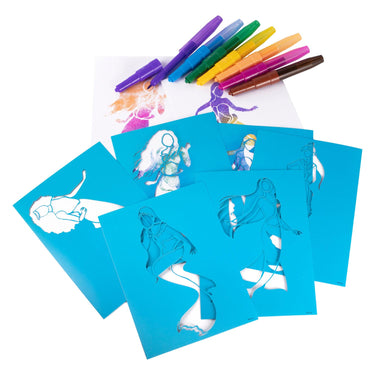 Canenco the little mermaid blaaspennen set