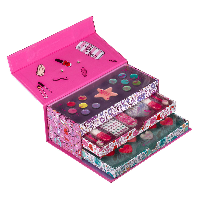 Load image into Gallery viewer, Canenco Beauty Beautycase 3 Laags
