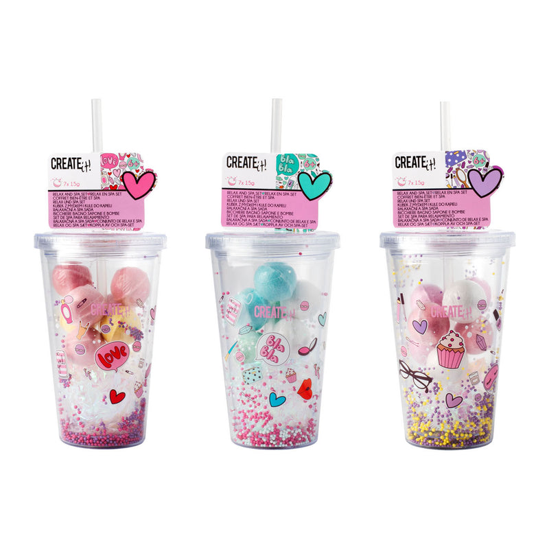 Load image into Gallery viewer, Create It! Beauty Drinkbeker Zeep En Bruisballen
