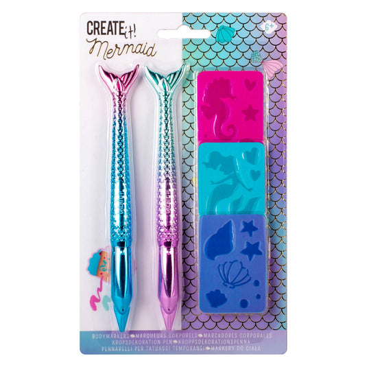 Canenco create it! mermaid bodymarkers met 3 sjablonen