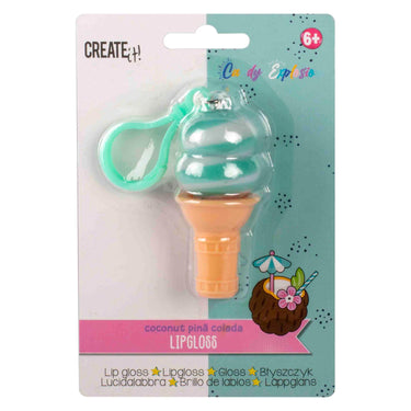 Canenco create it! candy explosion lipgloss ijsje sleutelhanger