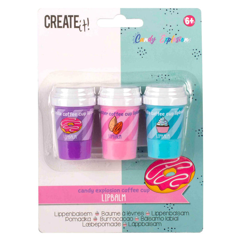 Load image into Gallery viewer, Create it! candy explosion lippenbalsem, 3st.
