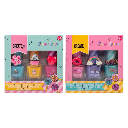 Create It! Candy Explosion Nagellak, 3st.