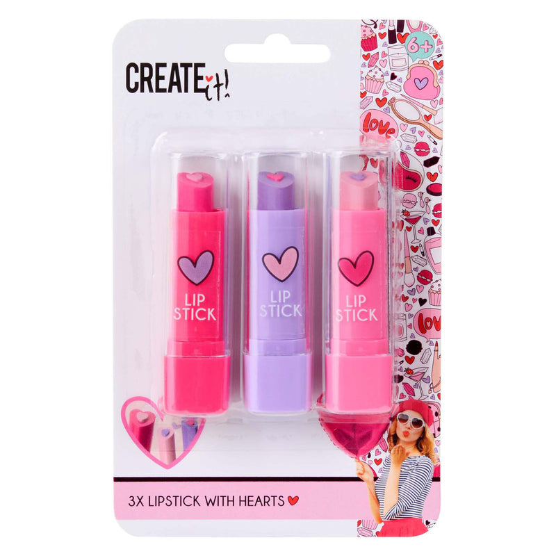 Load image into Gallery viewer, Create it! hart lippenstift, 3st.

