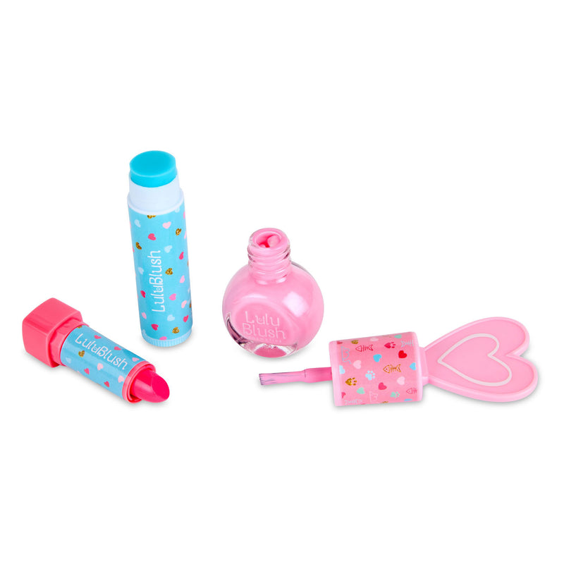 Load image into Gallery viewer, Canenco lulu blush make-up set in tinnen kofffer
