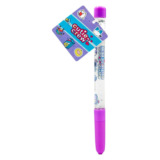 Canenco cutie crew pen water glitters