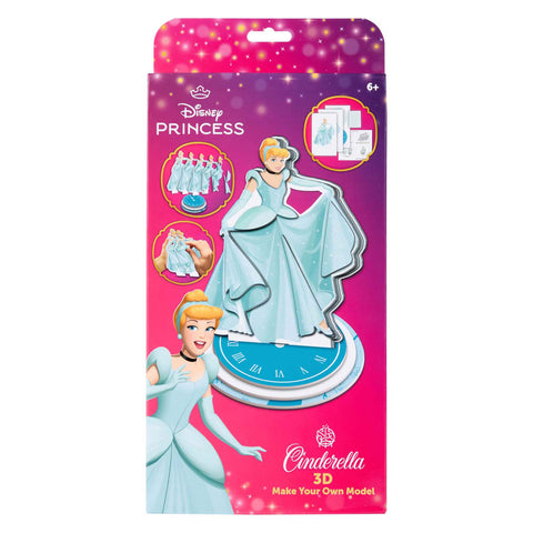 Disney prinses cinderella maak je eigen 3d figuur