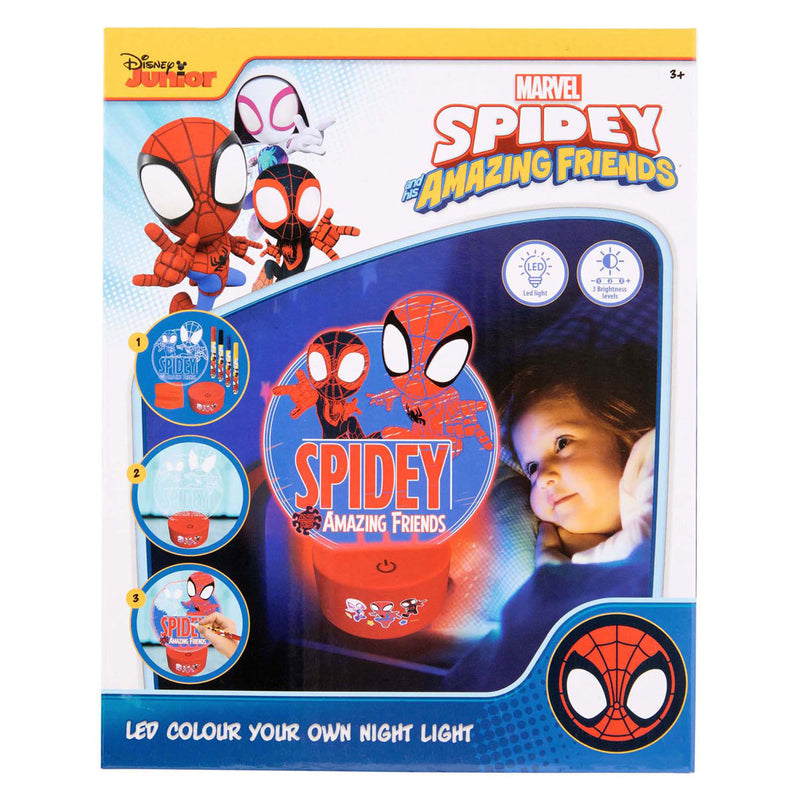 Chargez l'image dans la visionneuse de la galerie, Disney spidey maak je eigen led nachtlampje
