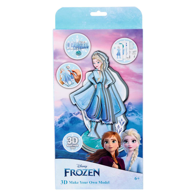 Load image into Gallery viewer, Disney frozen maak je eigen 3d figuur elsa
