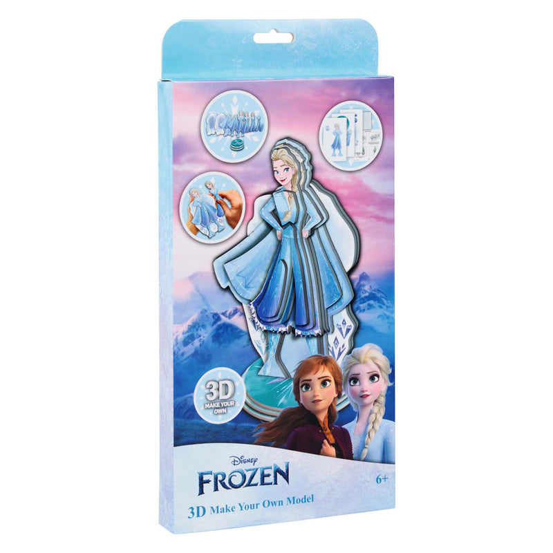 Load image into Gallery viewer, Disney frozen maak je eigen 3d figuur elsa
