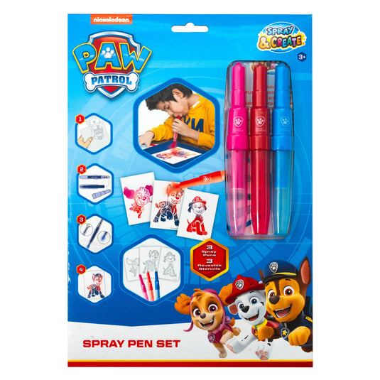 Canenco paw patrol blaaspennen set