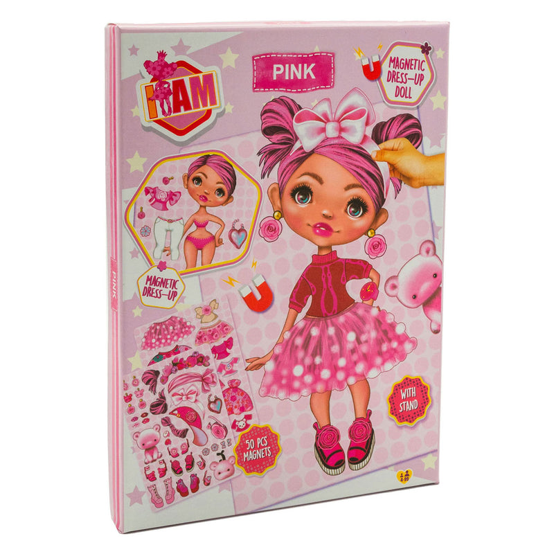 Load image into Gallery viewer, Canenco i am aankleedpop magnetisch pink
