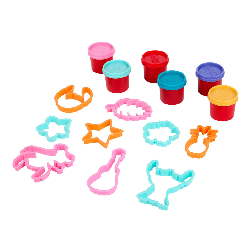 Load image into Gallery viewer, Canenco stitch kleiset met vormen - 6 kleipotjes
