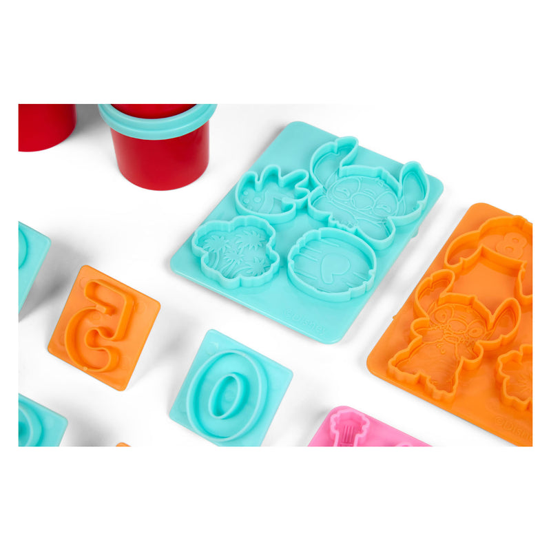 Load image into Gallery viewer, Canenco stitch kleiset met cijfers - 6 kleipotjes
