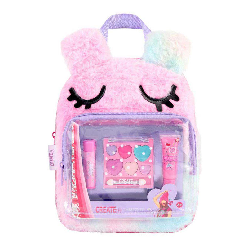 Load image into Gallery viewer, Merkloos sans marque create it! make-up set in fluffy rugtas

