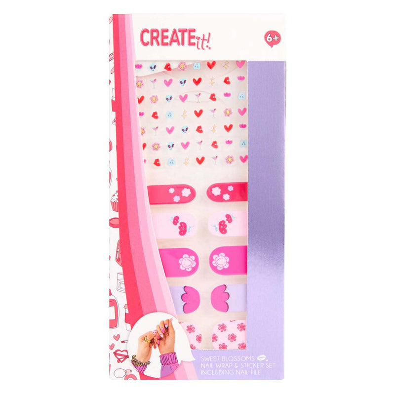 Load image into Gallery viewer, Canenco create it! nagelsticker creatie set
