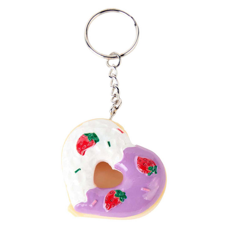 Load image into Gallery viewer, Canenco create it! candy explosion donut lippenbalsem sleutelhanger
