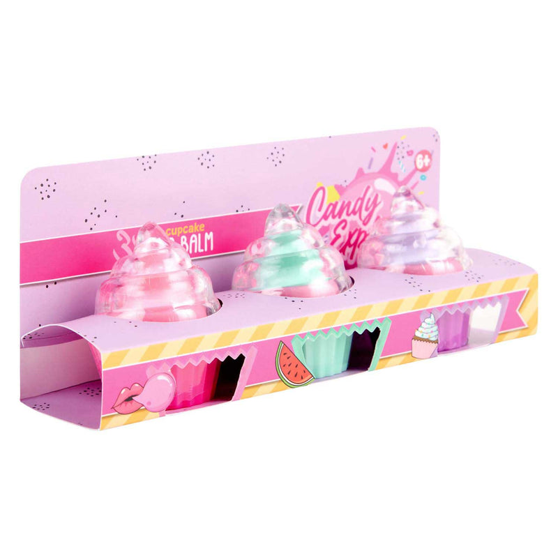 Load image into Gallery viewer, Canenco create it! candy explosion lippenbalsem cupcakes
