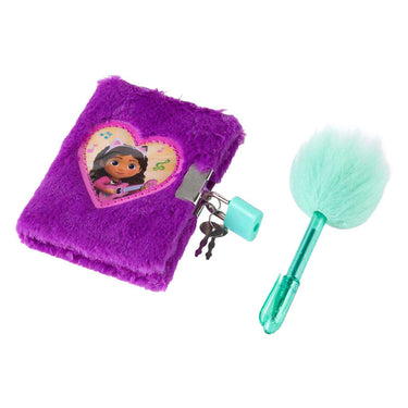 Canenco gabby's poppenhuis pluche dagboek met pluche pen