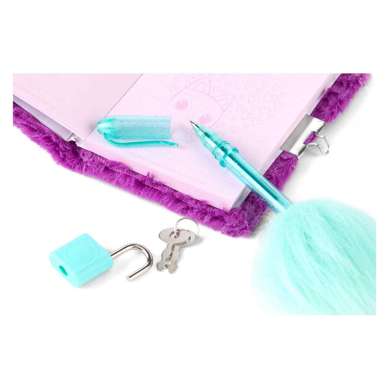 Load image into Gallery viewer, Canenco gabby's poppenhuis pluche dagboek met pluche pen
