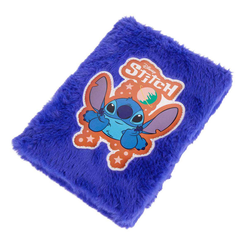 Afbeelding laden in galerijviewer, Canenco stitch pluche notitieboek donkerblauw
