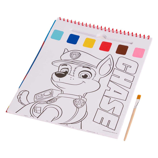 Canenco paw patrol water verfset boek | 6 stuks