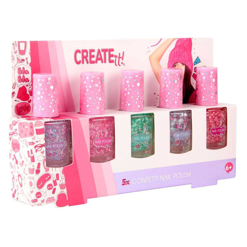 Load image into Gallery viewer, Canenco create it! nagellak confetti - 5dlg.

