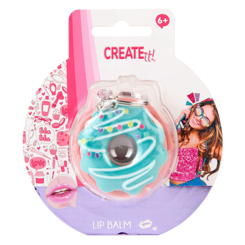 Afbeelding laden in galerijviewer, Canenco create it! donut lipbalsem sleutelhanger
