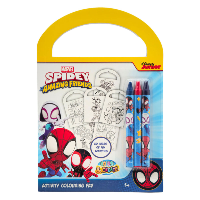 ギャラリービューアに画像をロードする, Canenco spidey activiteitenboek - incl. 3 kleurpotloden
