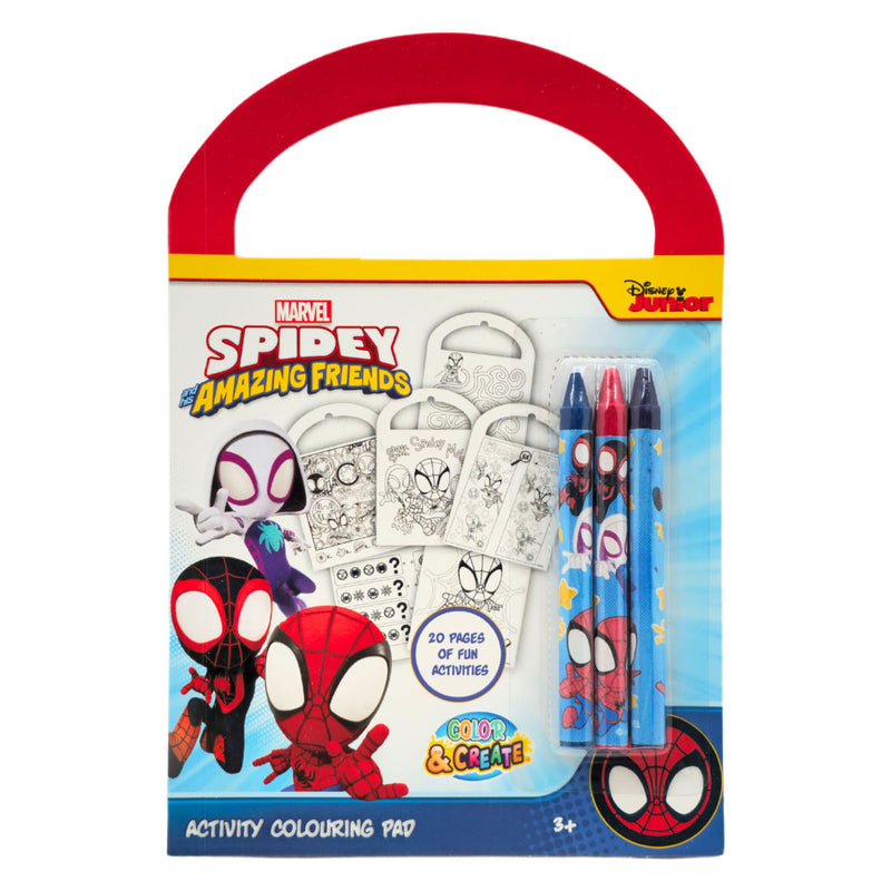 ギャラリービューアに画像をロードする, Canenco spidey activiteitenboek - incl. 3 kleurpotloden
