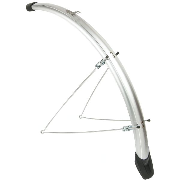 Load image into Gallery viewer, Spatbordset Eurofender Elegance 28 x 46 mm - zilver
