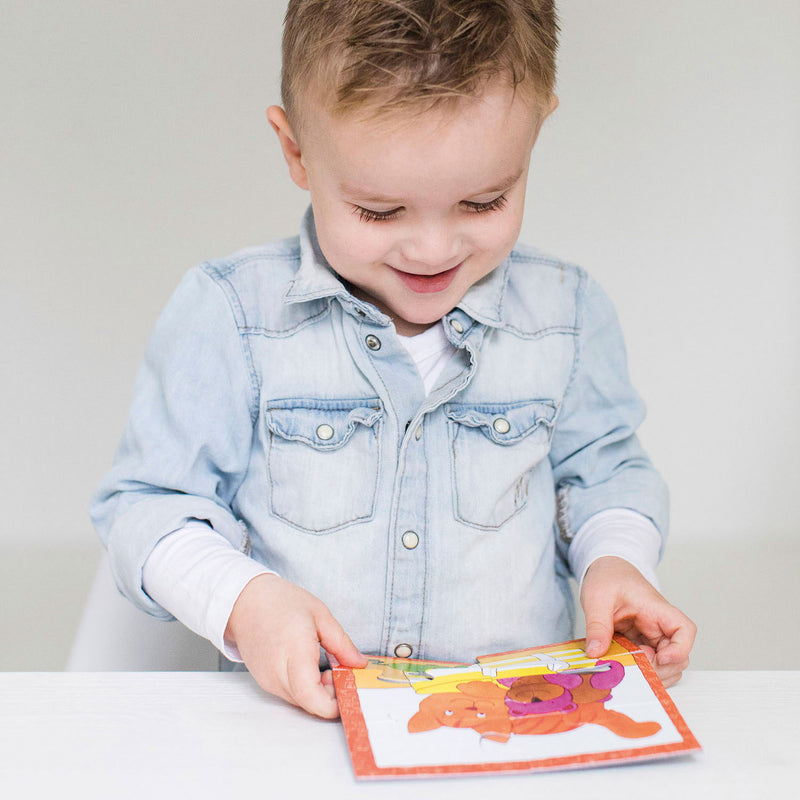 Afbeelding laden in galerijviewer, Bambolino dikkie dik puzzel 4 in 1. confetti 3+
