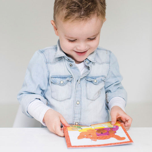 Bambolino dikkie dik puzzel 4 in 1. confetti 3+