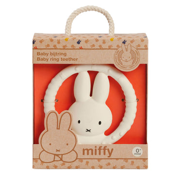 Bambolino nijntje bijtring natuurlijk rubber - kraamcadeau baby - toys